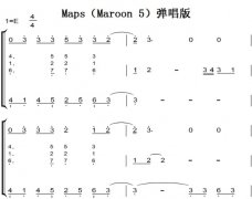 MapsMaroon 5 ԭ  ˫ּ  ټ