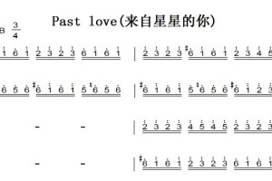 Past love(来自星星的你) 钢琴谱 钢琴简谱 钢琴双手简谱 下载