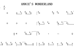 安妮的仙境 C大调 初学者 简易好听版 钢琴双手简谱 钢琴谱 钢琴简谱