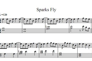 Drink Up Me Hearties（加勒比海盗）Sparks Fly 影视原声版 钢琴双手简谱 简五谱 钢琴谱